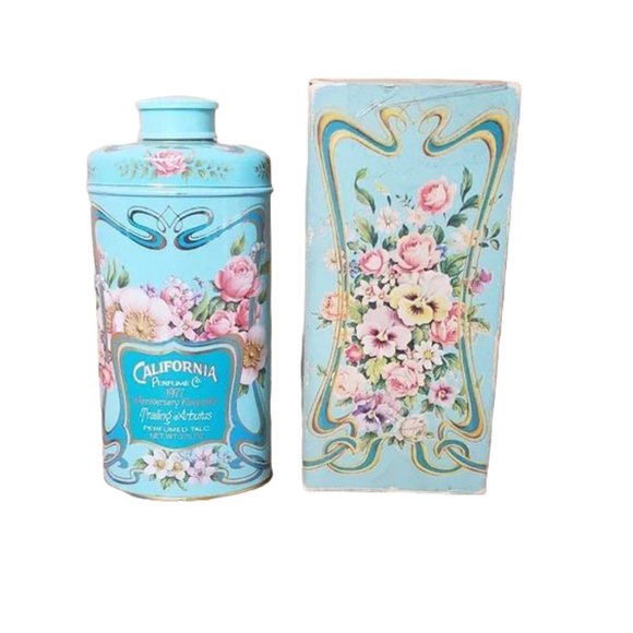 VINTAGE AVON CALIFORNIA PERFUME CO. TRAILING ARBUTUS PERFUMED TALC 3.75 … - Picture 1 of 6